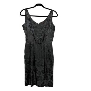 Vintage Nuit Old Money 100% Silk Dress Womens Size 4 Whimsigoth Quiet Luxury